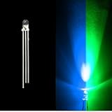 mod/smart 3mm Bi-Colored 3 prong LED- Blue/Green