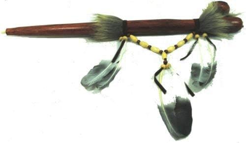 Amazon Com Terrpain Trading Fair Trade 52cm Peace Pipe Hand