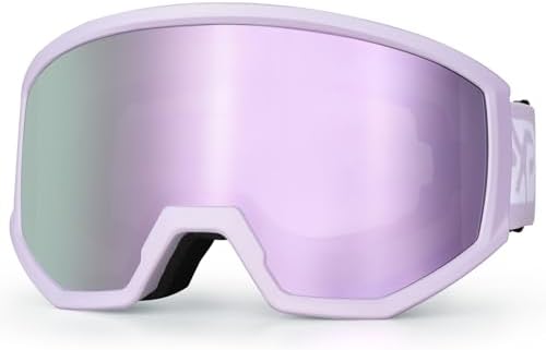 Amazon.com : Atomic Savor Photo Ski Snowboard Goggles White
