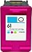 Houseoftoners Remanufactured 3-Pack Ink Cartridge, Replacement for HP 61XL Black and Color Envy 4500 5530 5534 5535 Deskjet 1000 1056 1010 1510 1512 2540 3050 050A Officejet (2-Black & 1-Color)