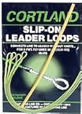 Cortland 601352 Slip-On Leader Loops Braided Clr, 50-Pound