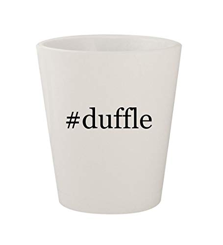#duffle - Ceramic White Hashtag 1.5oz Shot Glass