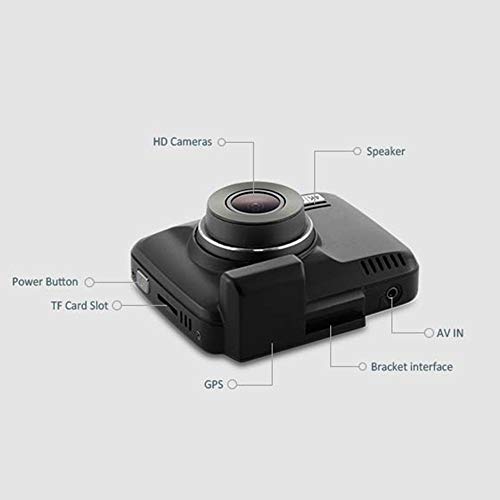Owill 4K Ultra HD Car Dash Cam 2.4 inch Dash Camera WiFi GPS-AZDOME 170 ° Wide Angle - Thumbnail 4
