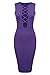 Zeagoo Womens Stretch Deep V Neck Plunge Bodycon Party Cocktail Evening Dresses