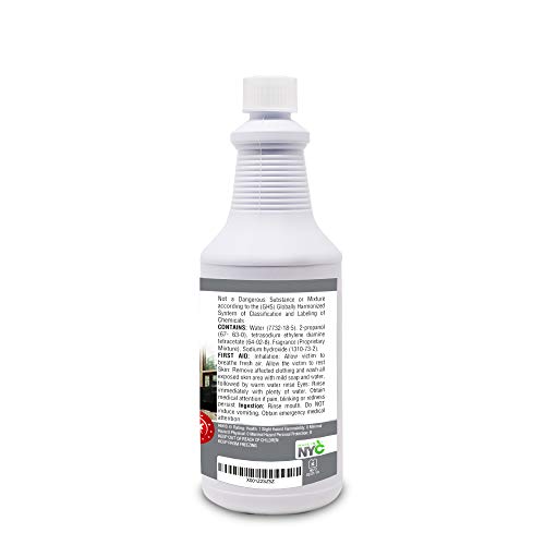 GreenFist Marbleous Marble Cleaner and Other Stone Surfaces Brightener & Restorer [Tile,Countertop,Porcelain,Lime-Stone,Ceramic,Granite,Brick,Vinyl], 1 Quart (32 oz) - Thumbnail 3