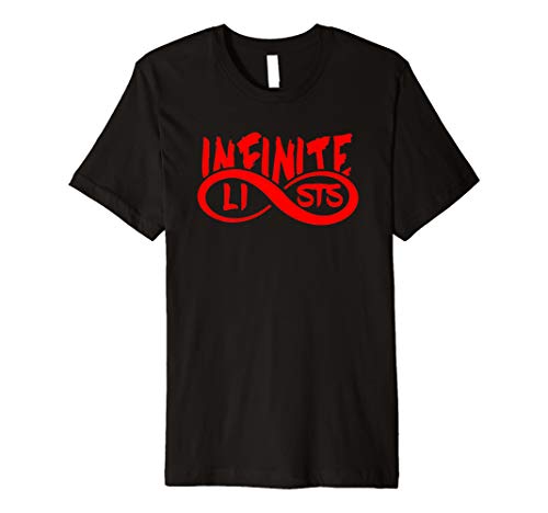 infinite lists shirt
