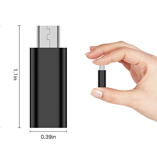 Micro USB Adapter - iOS Cable (Female) to Micro USB (Male) Compatible with Samsung Galaxy S7/S7 Edge, Nexus 5/6 and Micro USB Devices (NOT for Data Transfer/Headphone/Fast Charge, Charging Only) - Thumbnail 3