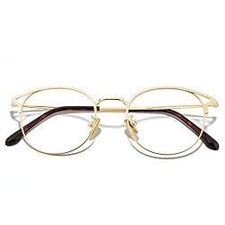 Cyxus Blue Light Glasses Round Frame Cateye UV