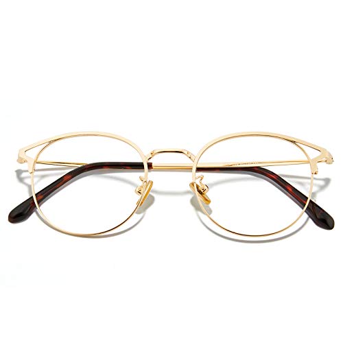 Cyxus Blue Light Glasses Round Frame Cateye UV