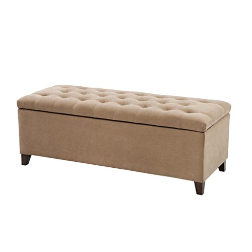 Sorbus Storage Ottoman Bench With Drawers Collapsible Folding