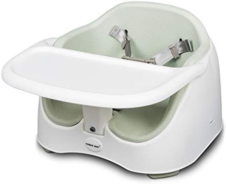 portable booster seat with tray