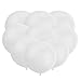 24pcs 18 Inch Big White Balloons Latex Round Balloons Giant White Balloon Jumbo Thick Balloon for Photo Shoot Birthday Wedding Party New Year's Day Christmas Decorations