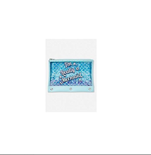 Justice girls pencil case holder mermaid