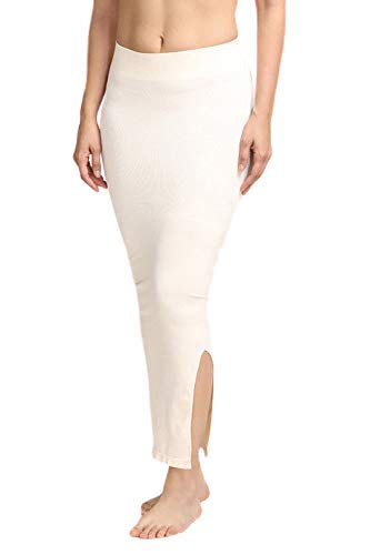 Womens Mermaid Saree Shapewear (ZI3023 White)