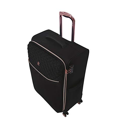 it luggage Divinity Softside Expandable TSA Lock Spinner, Black with