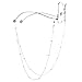 Mini Tree Eyeglass Chains for Women Beaded Reading Glasses Cords Sunglasses Holder Strap Lanyards Eyewear Retainer (Silver)