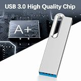 KOOTION 64GB USB 3.0 Flash Drive Waterproof Metal Thumb Drive Silver view 5