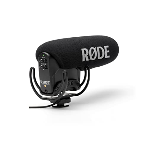 Rode VideoMic Pro R Camera-Mount Shotgun Microphone,Black