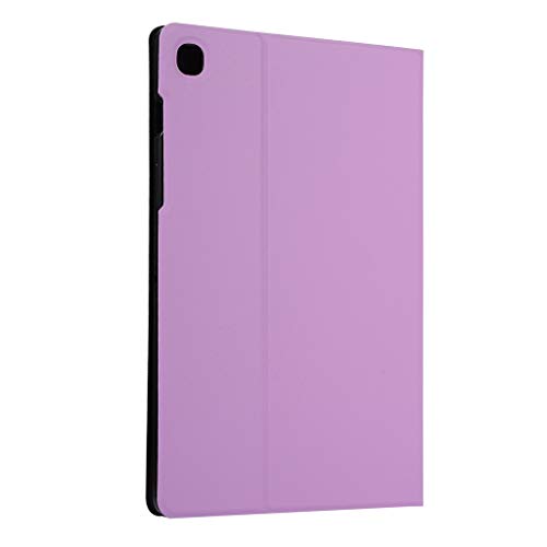 Cywulin Case for Samsung Galaxy Tab S5e 10.5 2019 SM-T720 SM-T725 Slim Lightweight Shell Folding Smart Stand Folio PU Leather Magnetic Cover Shockproof with Soft TPU Back Auto Wake Sleep (Purple)
