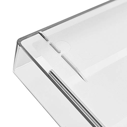 Acrimet Stackable Front Load Letter Size Tray Plastic Desktop File