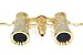 Levenhuk Broadway 325F Opera Glasses (Silver Theater Binoculars with LED Light and Chain)