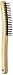 Osborn International 83100SP Economy Curved Handle Steel Wire Heavy Duty Scratch Brush, 0.014