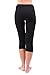 NIRLON Capri Leggings for Women High Waist Workout Capris Yoga Pants Plus Size