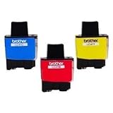 Genuine OEM Brother LC41 Ink Cartridges (1 Cyan, 1 Magenta, 1 Yellow)