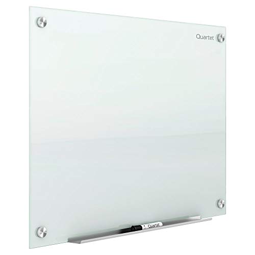 Quartet Glass Whiteboard, Extra Large Dry Erase White Board, 6