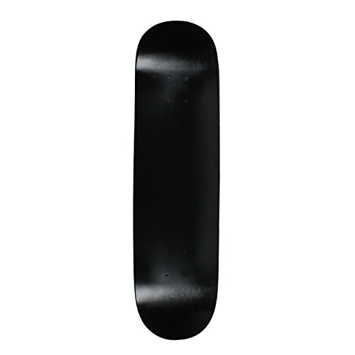 Skateboard Deck Blank Dipped Black 8.5