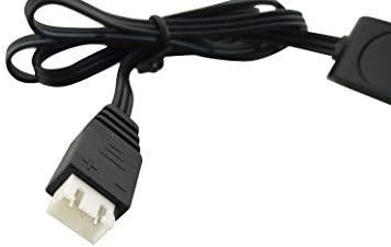 YUNIQUE GREEN-CLEAN-POWER - USB Charging Cable 7.4V for Drones, Black - Image 3