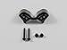 Team Mini 8ight & 8ight-T Upgrade Parts Black Delrin Front Damper Protection Cap - 1 Set Black