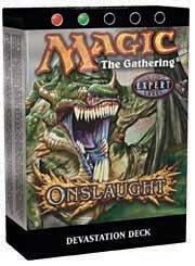 Magic the Gathering Onslaught Theme Deck Devastation