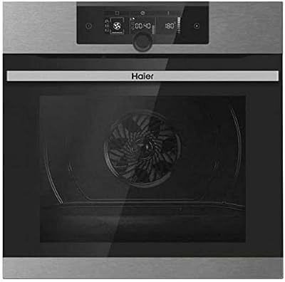 I-Turn Series 2 HWO60SM2F9XH - Horno Multifunción, Pirolítico, Limpieza por Aquálisis o Pirólisis, Conectividad WIFI, Capacidad 70L, Cocción multinivel, 13 Funciones, Inox y Negro