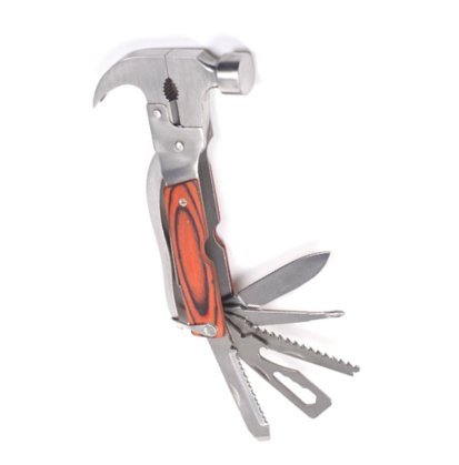 Click Here to See More Images jenifer2015 Portable Camping Multipurpose MultiTools Multifunctional Multitool Army Knife Axe with Hammer Plier/Stainless Hammer /Bottle Opener for Home and Camping
