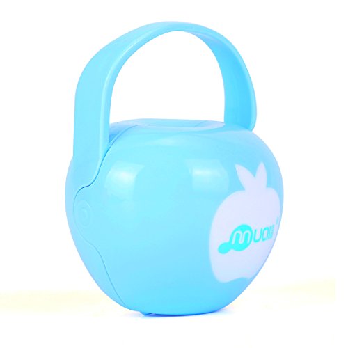 Mumlove Pacifier Case& Nipple Shield Case BPA Free (BLUE) - Thumbnail 6