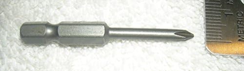 Your Choice of Phillips Head Micro/Mini Screwdriver 1/4" Hex Drive Bits 7/8" Long Recessed PH0 PH00 PH000 Precision 2mm 2.5mm 3mm (10 PH0 (3mm))