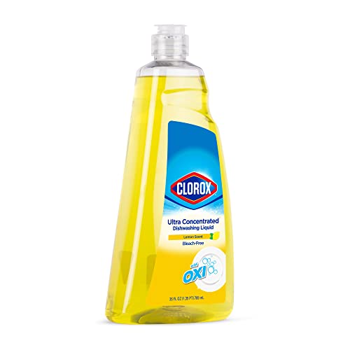 Clorox Liquid Dish Soap Antibacterial OXY Powered Dishwashing Liquid Cuts Through Tough Grease