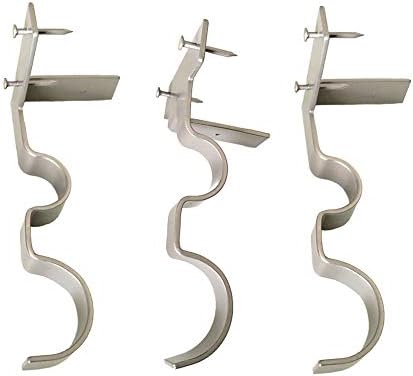 Unikbrush Double Curtain Rod Brackets Kwik Hang Set For Bedroom