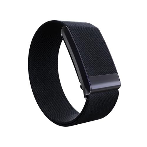AR LABS Premium Whoop 4.0 Compatible Band | Stylish & Affordable Replacement Strap | Comfortable & Breathable Wristband (Onyx Black)