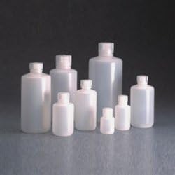 Nalge Nunc 312002-0006 Nalgene Boston Round Narrow-Mouth Bottle with Closure, 6 oz. (Pack of 250)