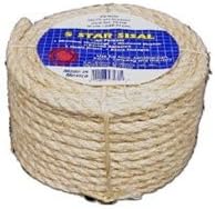 T.W Evans Cordage 22-800 Economical Sisal Rope 3/4" X 600'