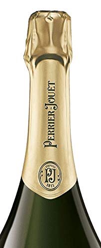 Perrier-Jouët Grand Brut Champagner, Elegante Cuvée mit floralen Aromen, frischen Früchten & einem anhaltenden feinen Abgang, Aperitif, 1 x 0,75L – Bild 3