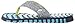 Skechers Performance Women's Go Flex-Vitality Flip Flop, Navy/Blue, 9 M US