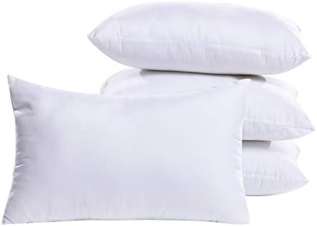 MIULEE 12 x 20 Pillow Inserts (Set of 4) - Decorative Throw Pillows ...