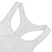 YAHA Women’s Sports Yoga Racerback Tank Top (White, M)