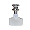 Chrome-plated-Brass-Push-Button-Cabinet-Rim-Latch-Boat-Caravan-Rv-Five-Oceans