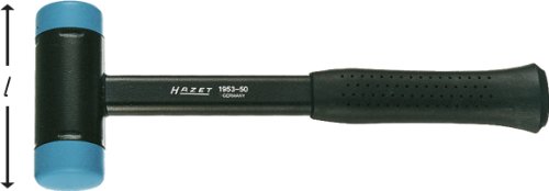 Click Here to See More Images HAZET 1953-35 115 mm Plastic Hammer - Multi-Colour
