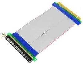 PCIe 16x to 16x Flexible Riser Extender Cable 30cm- Ethereum Mining - ETH