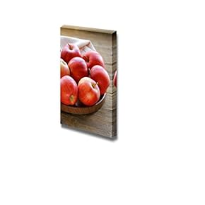 Still Life Ripe Red Apples Autumn Harvest on...